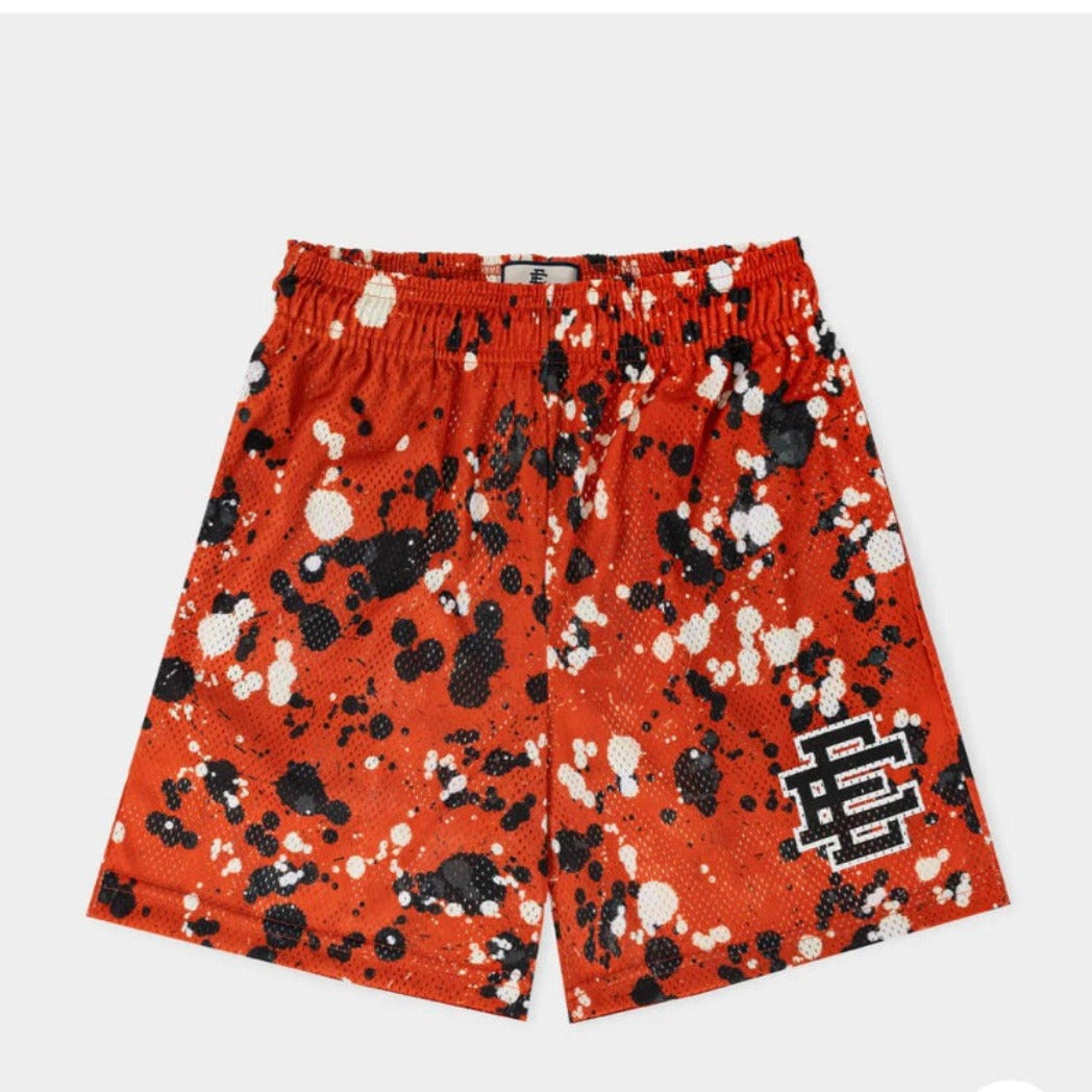 EE Red Paint Spill Basic Shorts