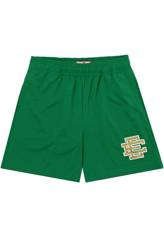 Eric Emanuel EE Basic Short Green/Metallic Gold